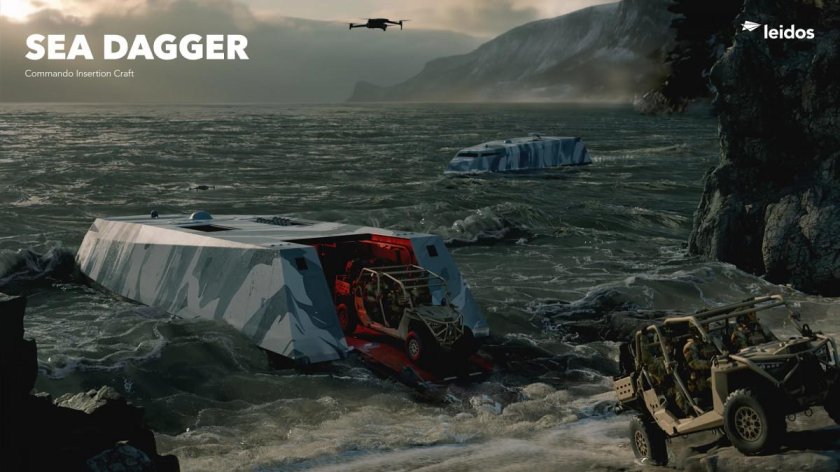 M80 stiletto stealth ship