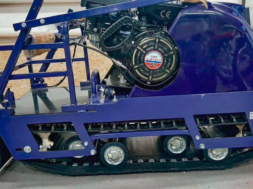 Мотобуксировщик бурлак