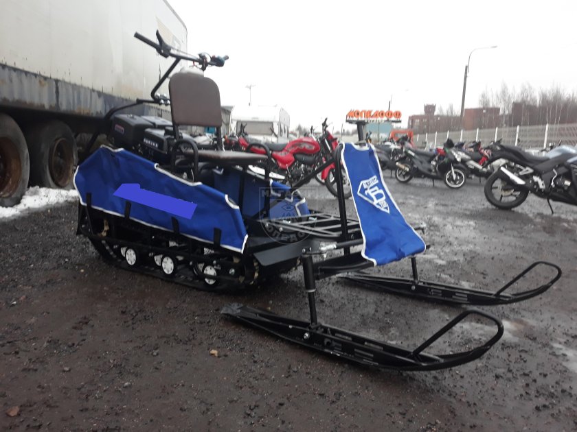 Мотобуксировщик Бурлак м 15 л