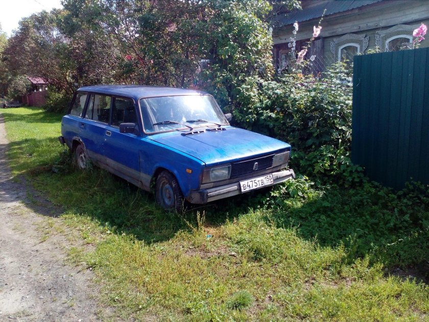 Жигули в деревне