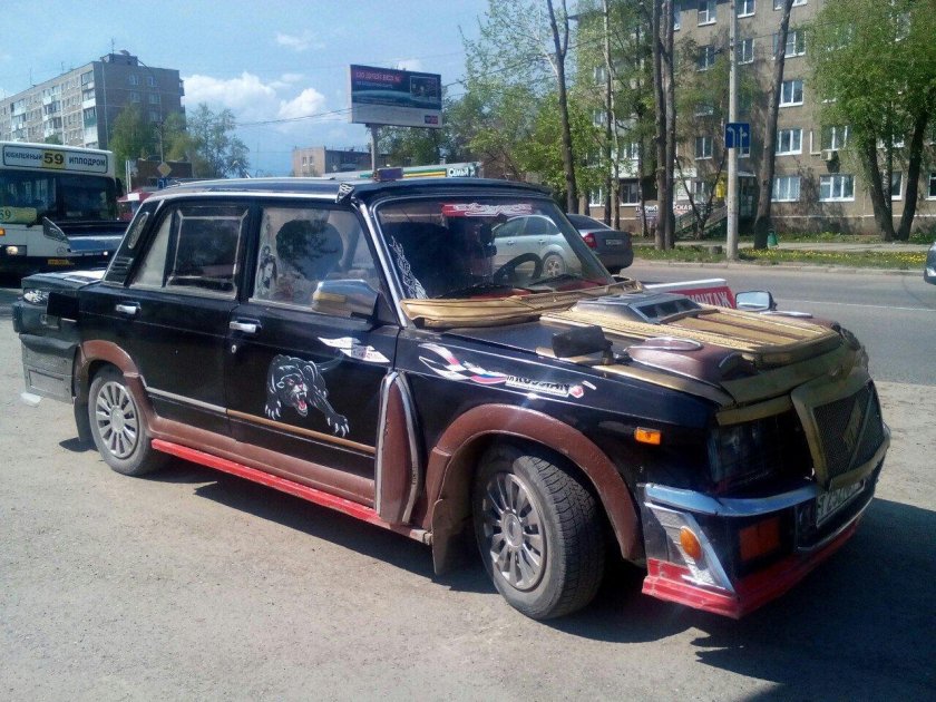 ВАЗ 2107 обвес колхоз