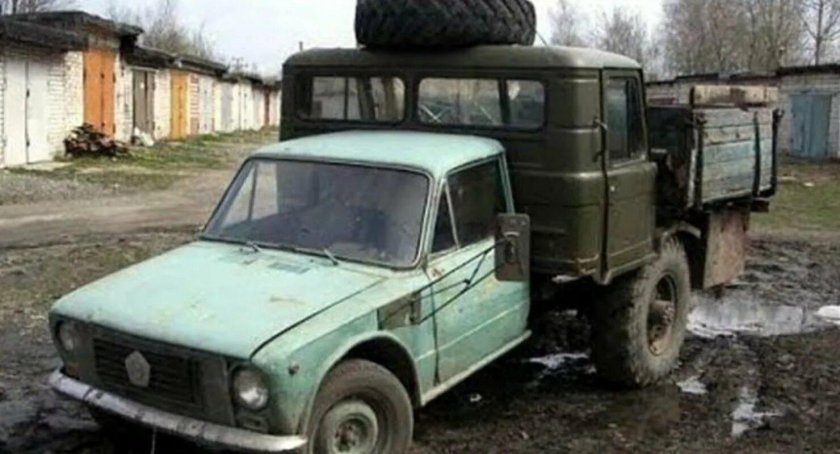 Колхозные автомобили