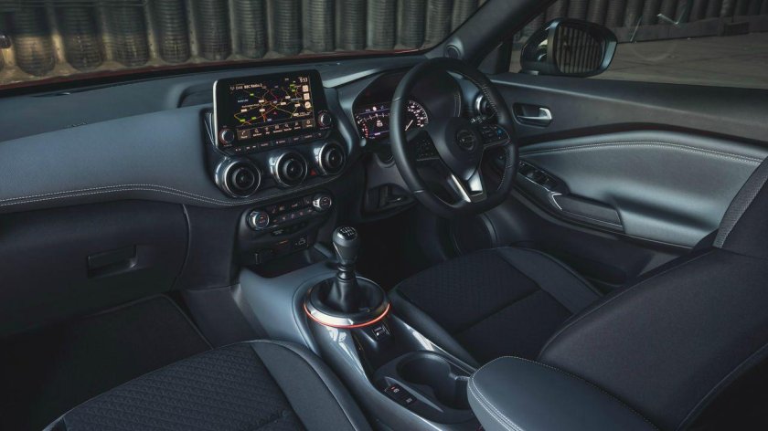 Nissan Juke вид от первого лица