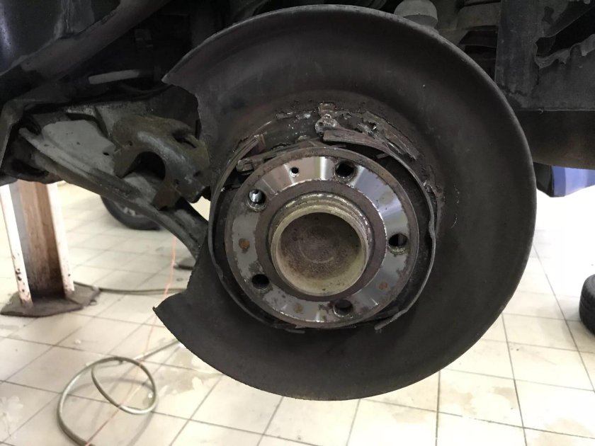 Ездила на ручнике