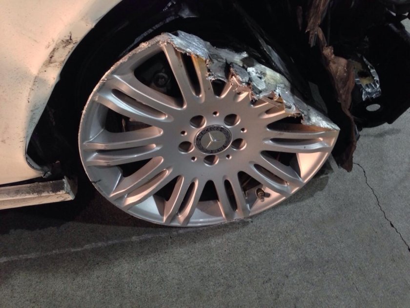 Сломанное колесо