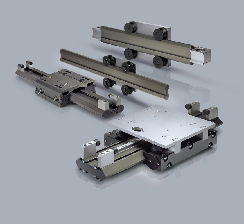 Телескопическая направляющая Rollon lrs71-700