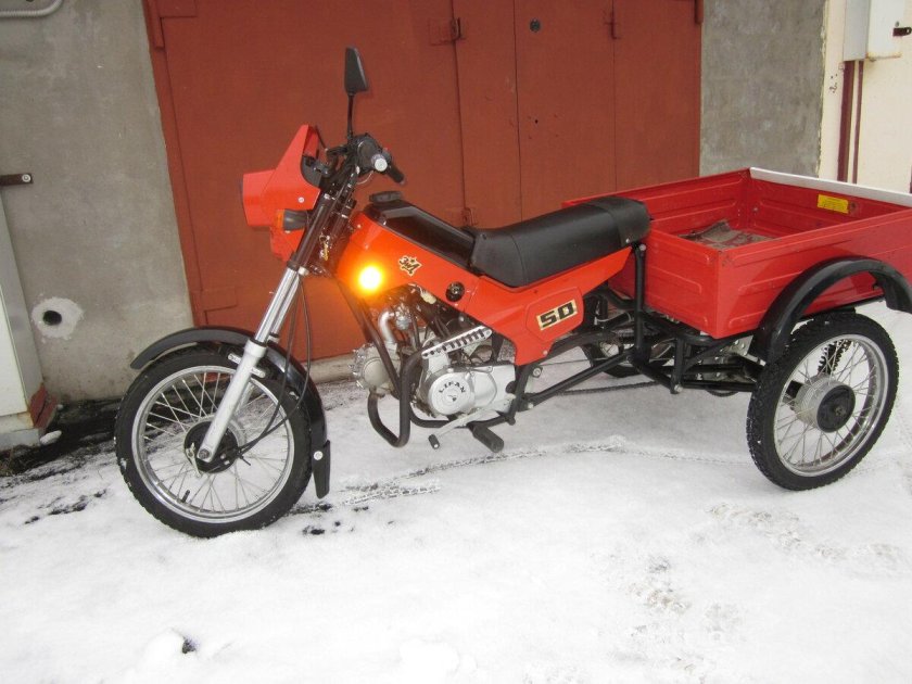 Грузовой мопед ЗИД 50