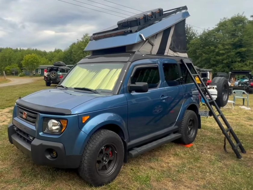 Honda element Camper