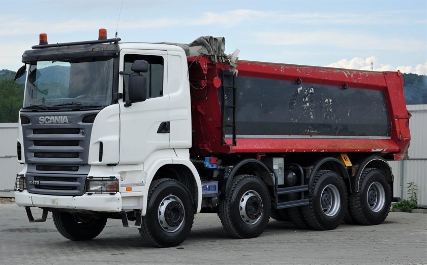 Скания самосвал 8х4