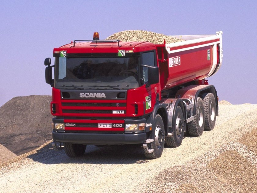 Самосвал Scania p8x400