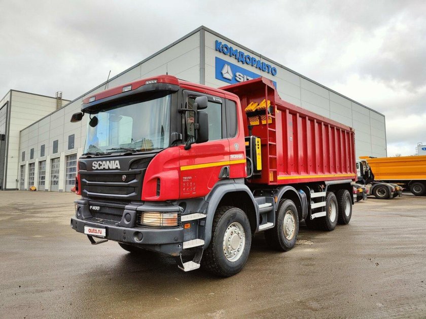 Скания p400 самосвал