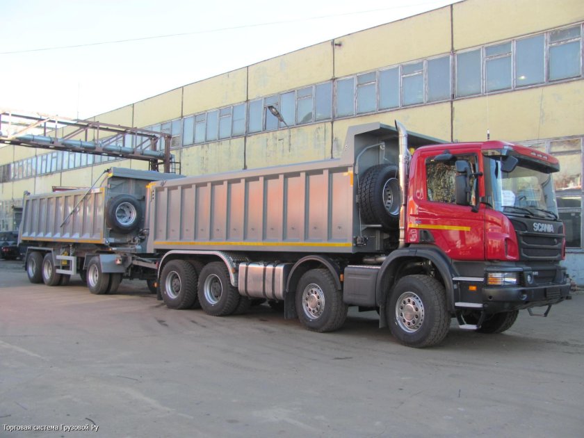 Самосвал Скания p440 8*4