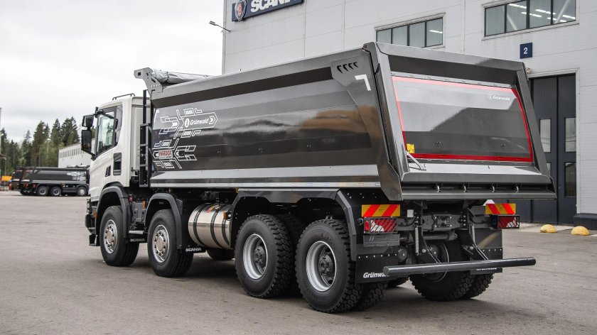 Scania p440 самосвал