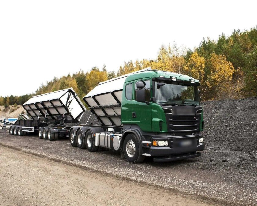 Скания самосвал 4 осный