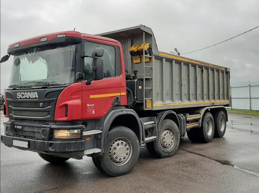 Scania самосвал p6x400