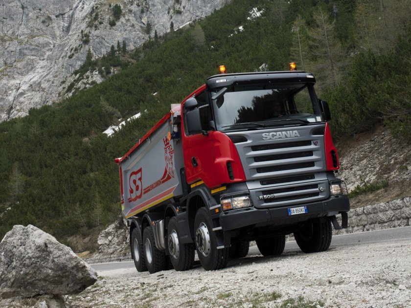 Scania r500 8x4
