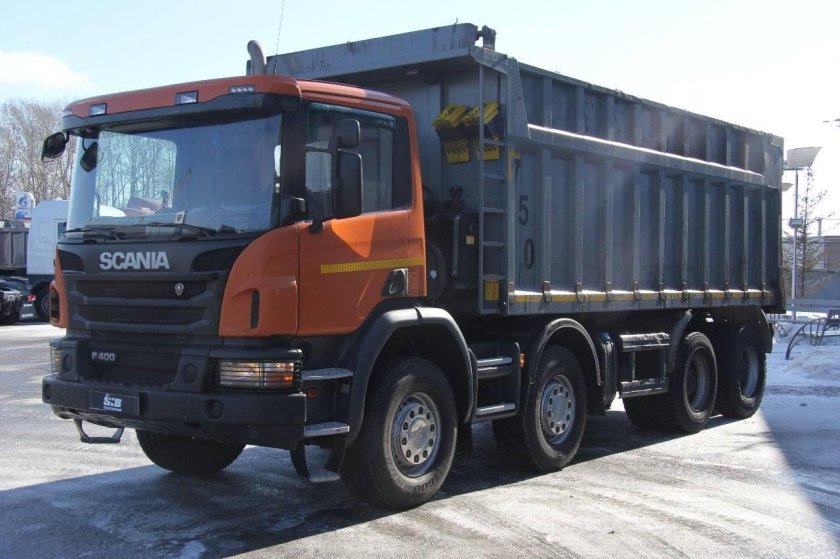 Скания p400 самосвал