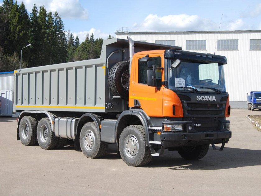 Scania самосвал p6x400