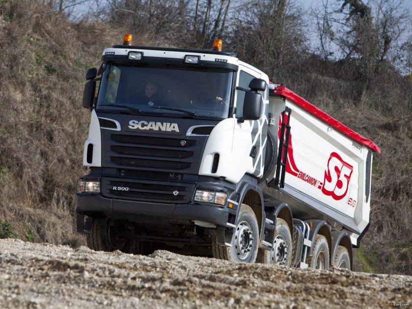 Scania r500 8x4