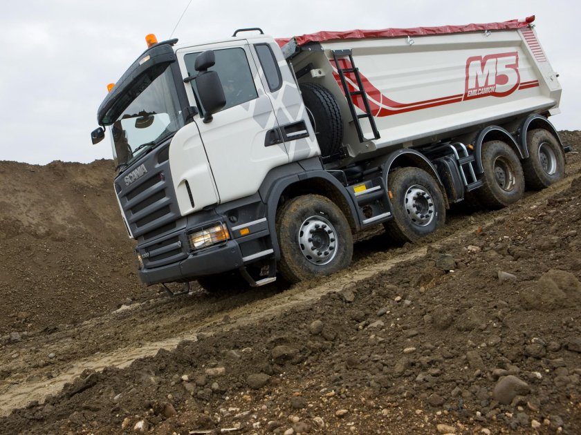 Скания самосвал 8х4 g500