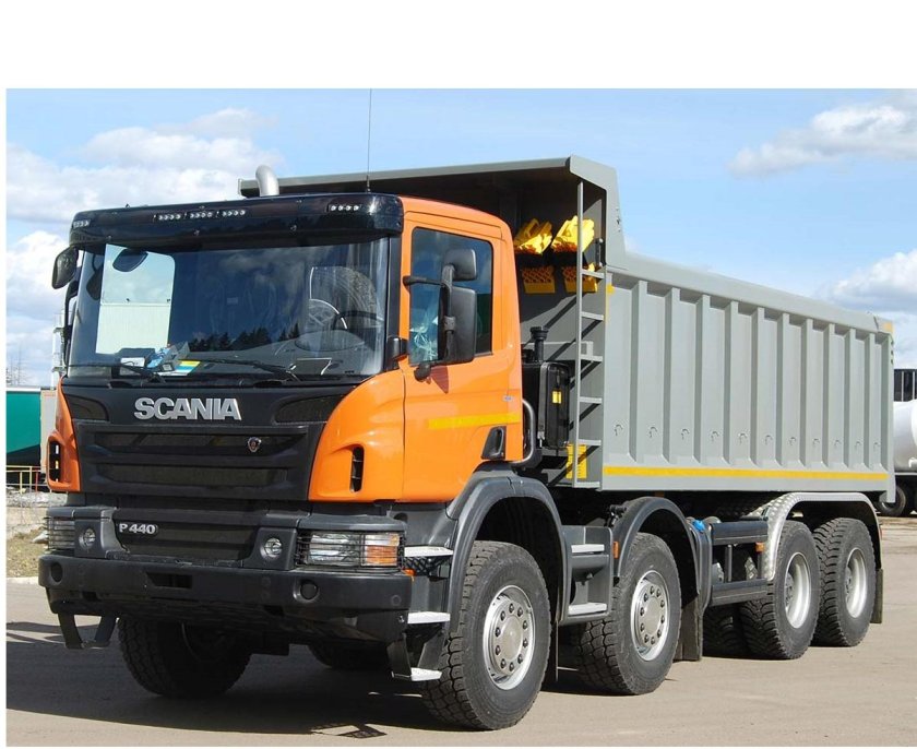 Самосвал scania