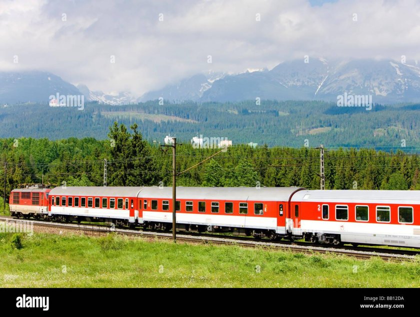 Железная дорога в Словакии
