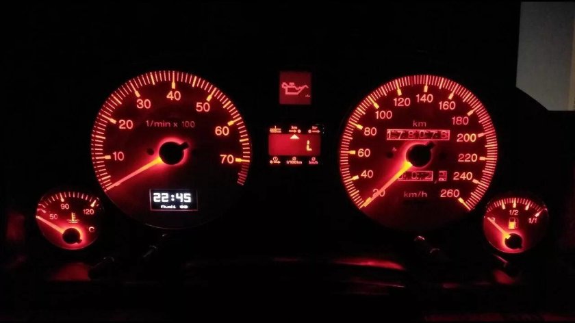 Приборная панель Audi 80 vdo