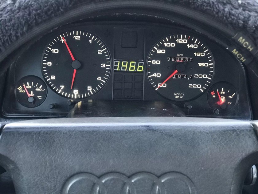 Приборная панель Ауди 80