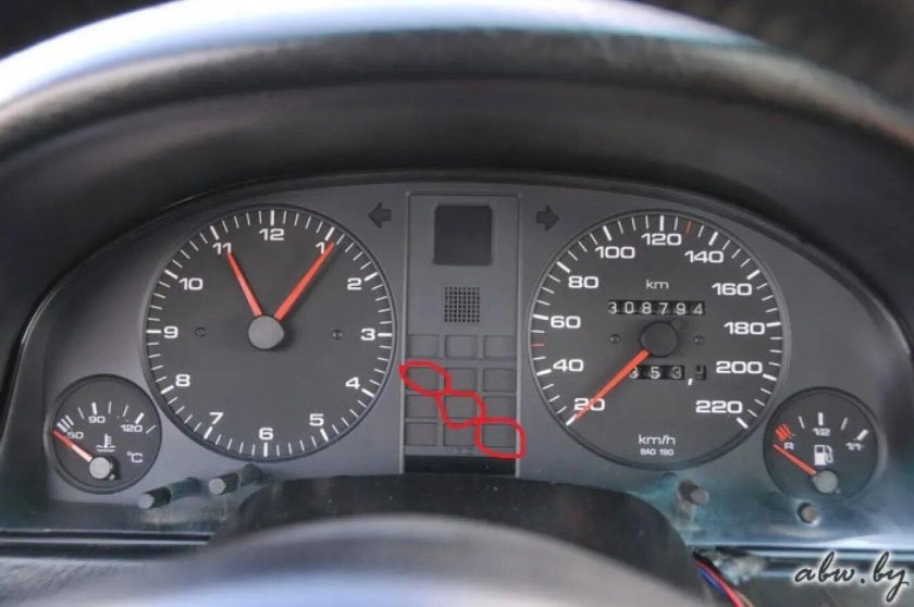 Панель приборов ауди 80 б 3