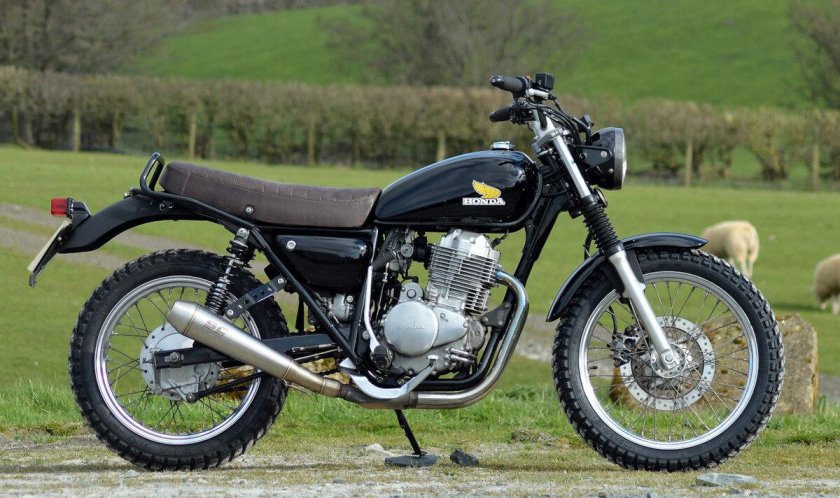 Хонда сб 400 СС скремблер