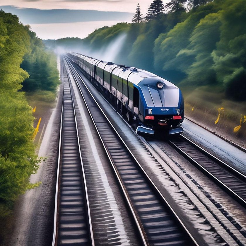 Движение поезда