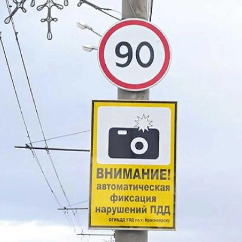 Дорожные знаки видеофиксации