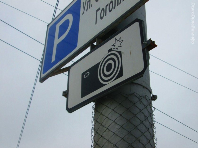 Знак 8.23 Фотовидеофиксация