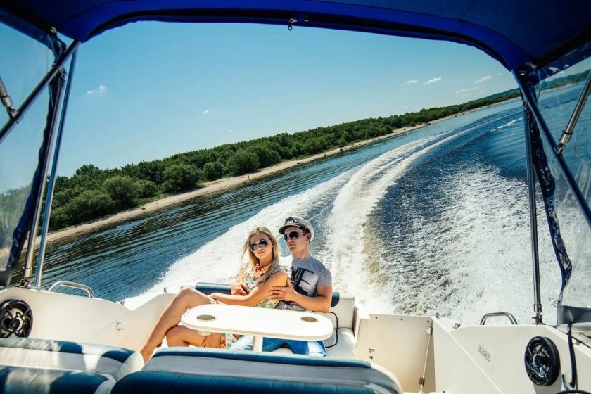 Прогулка на катере