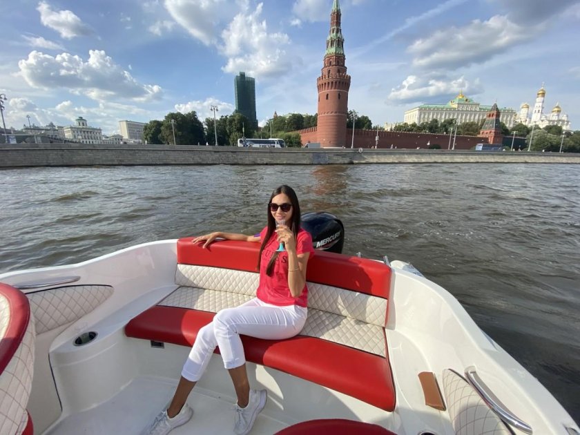 Фотосессия на катере
