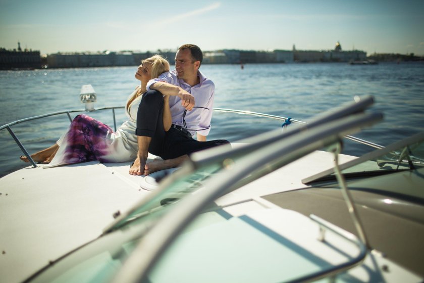 Романтическая прогулка на теплоходе