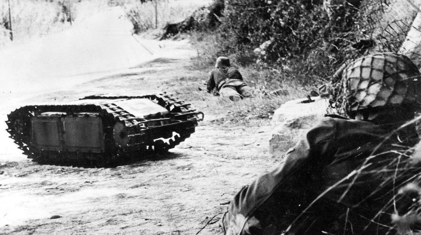 Голиаф самоходная мина