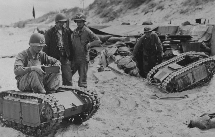 Голиаф самоходная мина