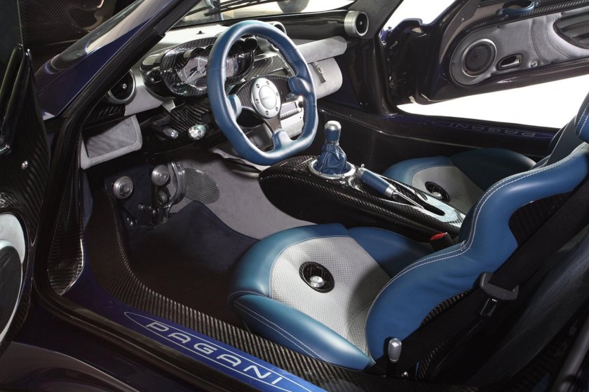 Пагани зонда c12 салон