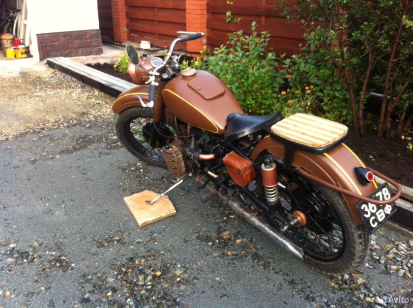 Мотоцикл урал м 63 кастом
