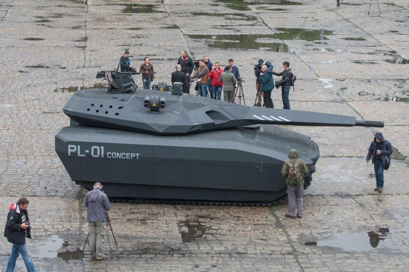 Танк стелс pl-01