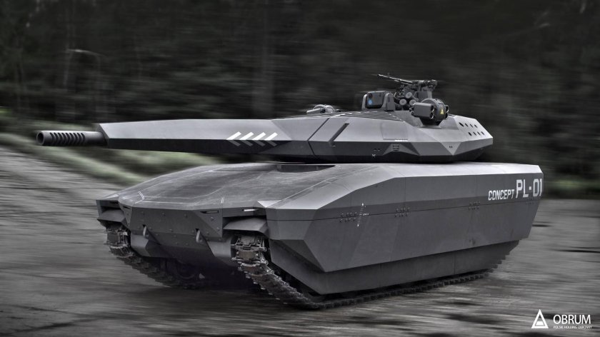 Польский танк pl-01 Concept