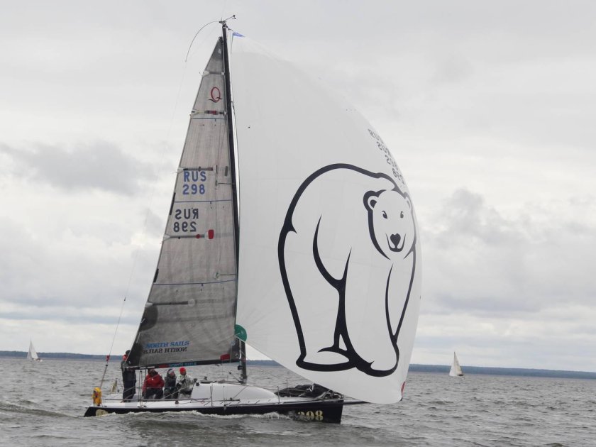 Спинакер на яхте