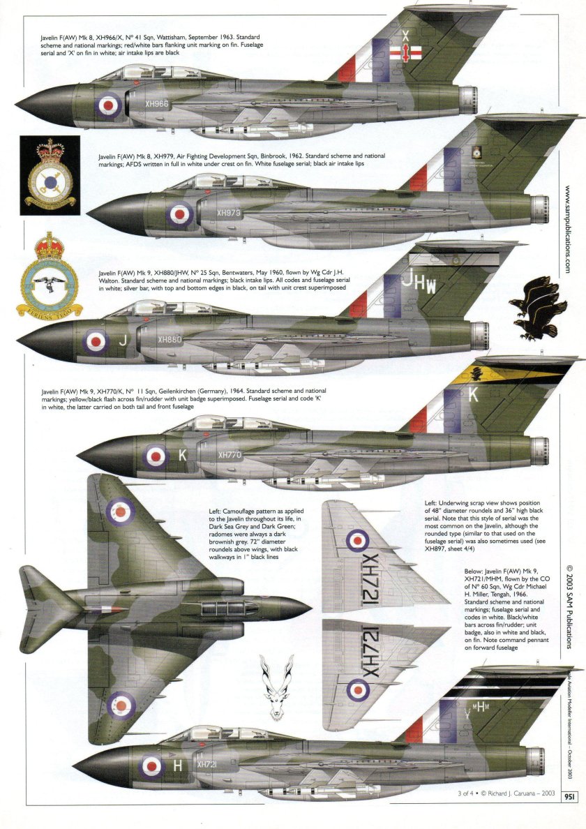 Глостер Джавелин самолет