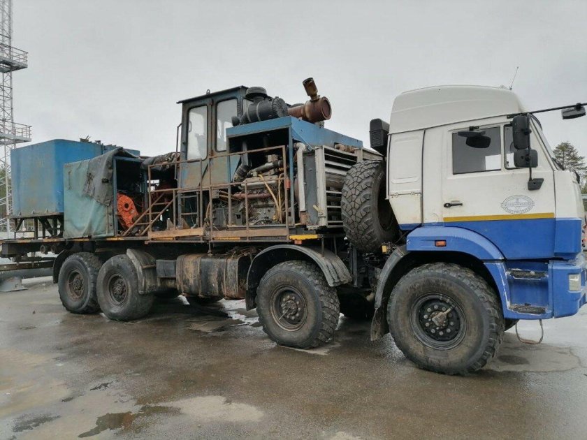 Цементировочный агрегат ца 320