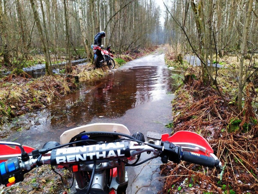 Кольцевое шоссе 16 катание на эндуро