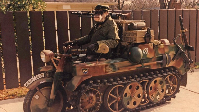 Kettenkrad HK 101 — полугусеничный мотоцикл