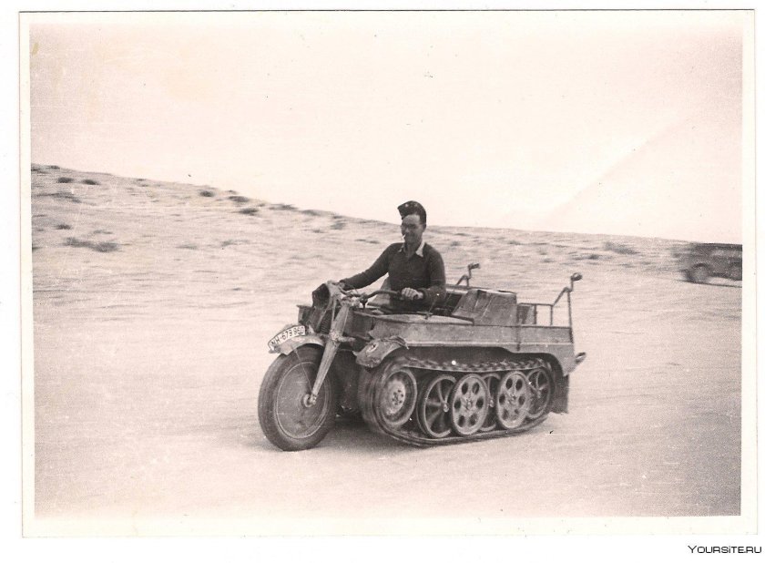 Гусеничный мотоцикл SDKFZ 2