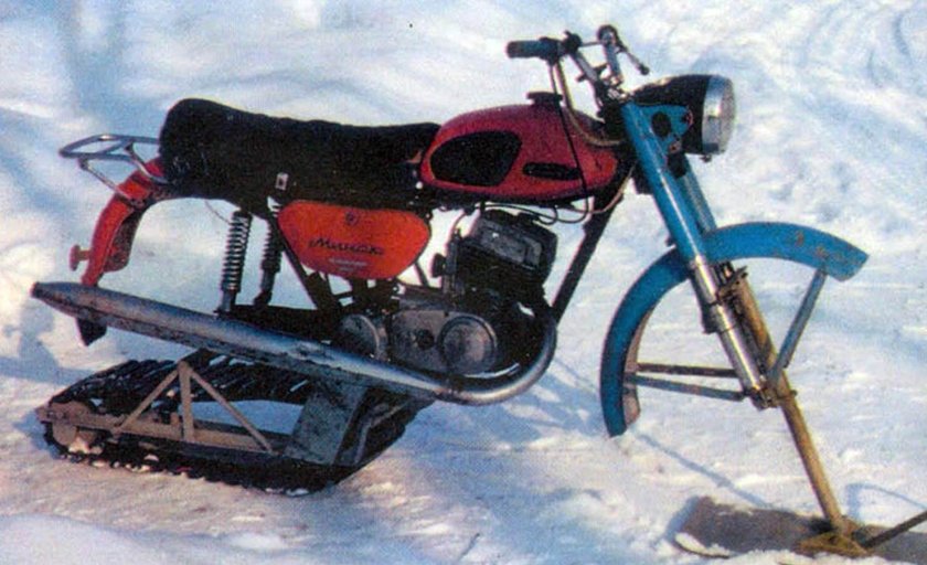 Снегоход из ИЖ Юпитер 5