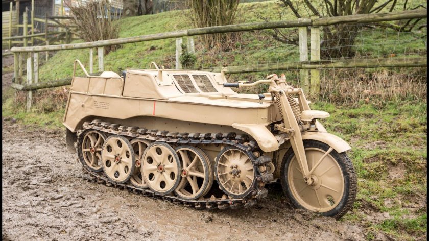 Гусеничный мотоцикл SDKFZ 2